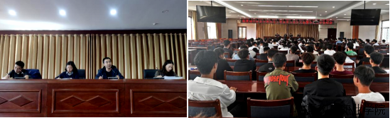 “三抓三促”进行时—机电工程系召开2021级学生 实习动员大会暨毕业设计说明会
